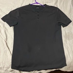 Cuts Clothing Crew Curve Hem Henley XL